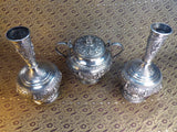 19th C Indian Silver Swami Pattern Trio.