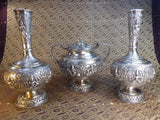 19th C Indian Silver Swami Pattern Trio.