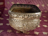 Kashmiri Silver pot pourri Bowl