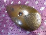 19th Century Bronze Yoni Libation bowl