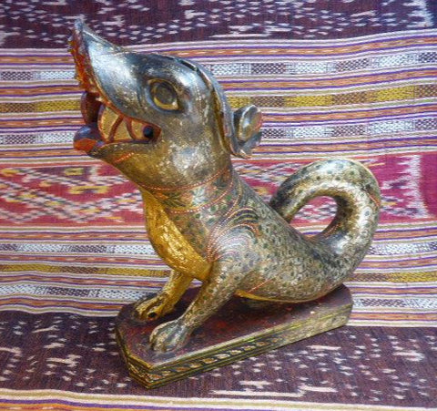 Rajhasthani Polychrome wooden Makara
