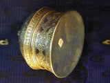 Chased Kashmiri Silver Domed Pandan