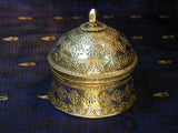 Chased Kashmiri Silver Domed Pandan