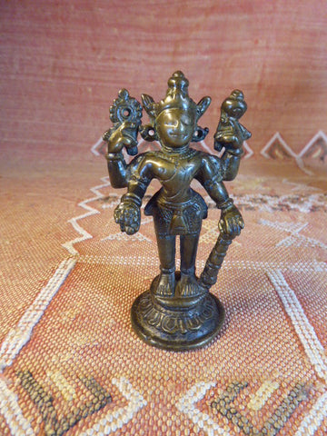 19th century Bronze of Vishnu.