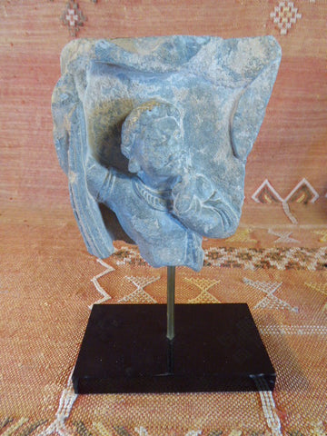Gandhara Schist of bystander 3rd-5th c AD