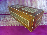19th Century Iranian Khatam Kari box