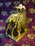 Brass Jaipuri Elephant with Howdah C1920