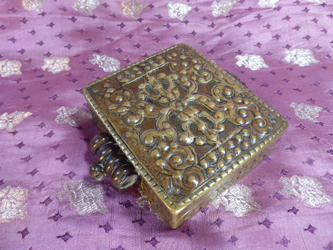 Tibetan Khampa Style Gau amulet box.