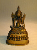 Antique Nepali Bronze statue of Buddhist deity Tara
