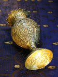 Silver Kashmiri “Rosette” Stem Vase
